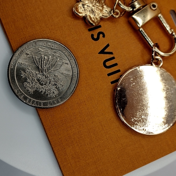 LOUIS VUITTON LV ZIPPER PULL CHARM - Pink 25MM - Picture 6 of 7